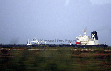 Chandris Ship in Canal